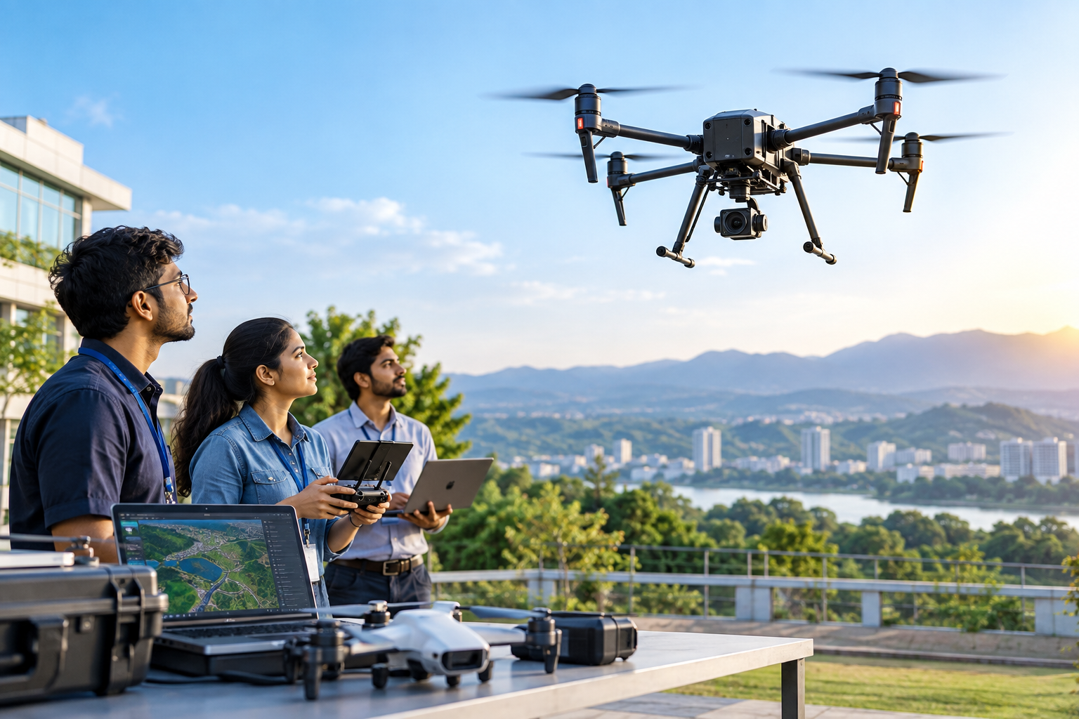 Drone technology and practical learning environment