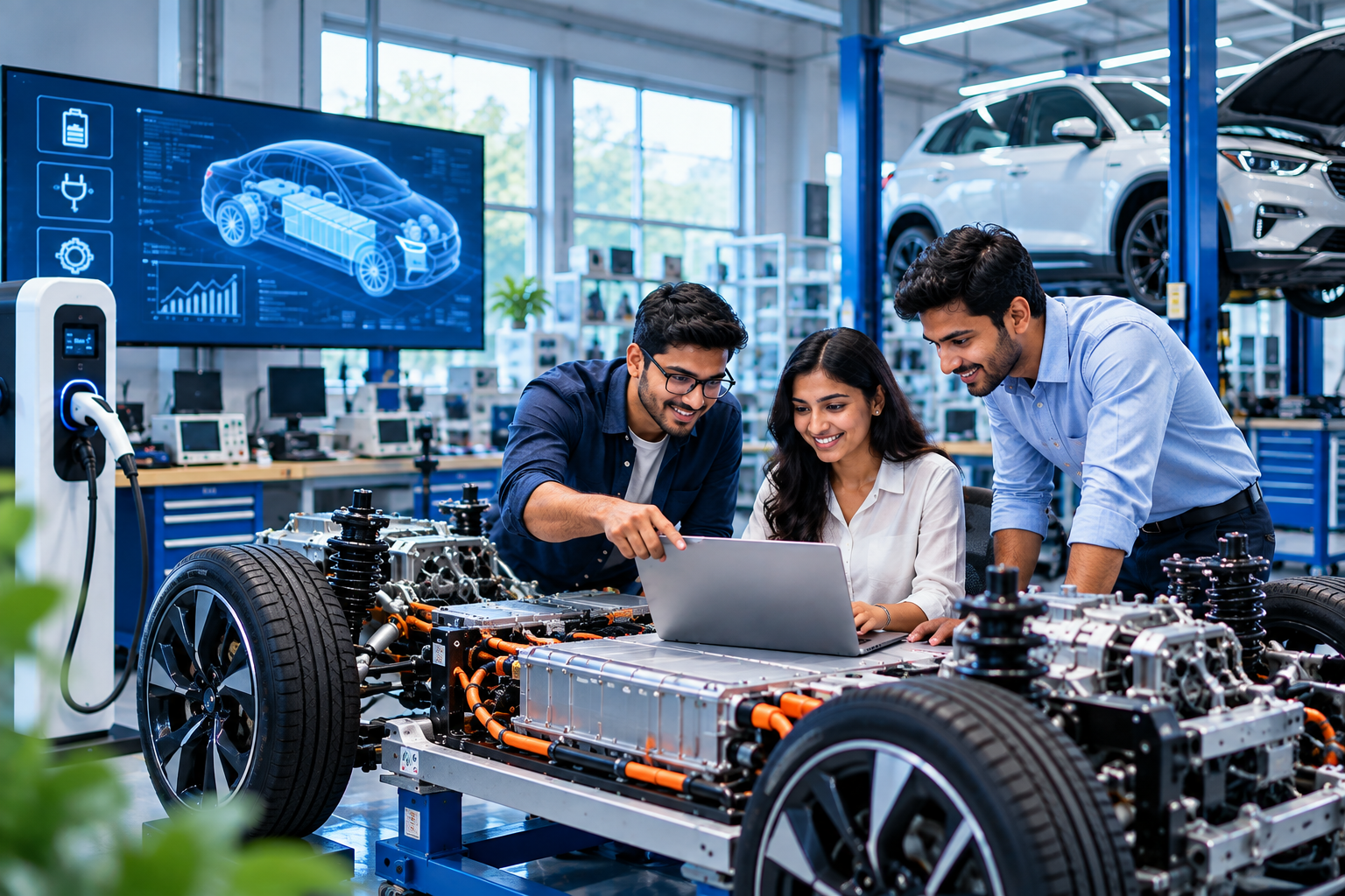 EV technology laboratory